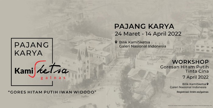 Ragam KamiSketsa Kini Bisa Dilihat Publik di Galeri Nasional Indonesia