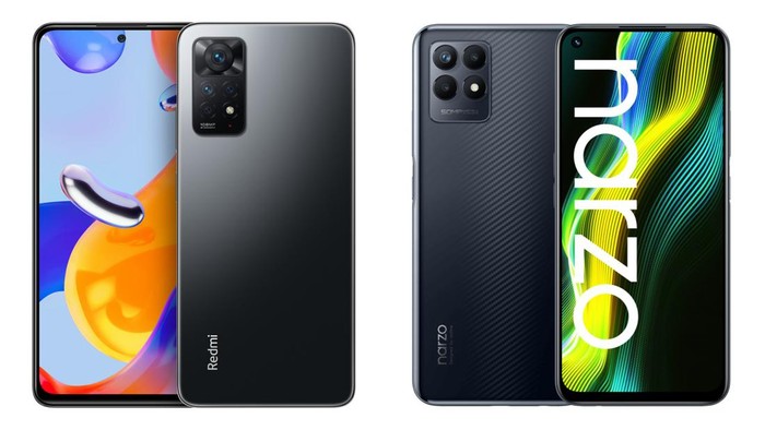 Realme Narzo 50 vs Redmi Note 11 Pro