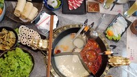 Gurihnya Szechuan Mala Soup menjadi salah satu menu andalan yang ditawarkan di restoran mewah ini. Dibuat dari minyak Mala Original. Foto: detikFood