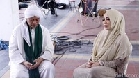 Reza Artamevia dan Opick saat ditemui di kawasan Jakarta Barat. Pool/Noel/detikFoto