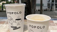 Popolo, salah satu tempat ngopi yang selalu ramai. Sayangnya, Popolo tutup di hari Minggu.