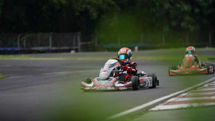 Travis Fisiano tampil sip dalam lanjutan seri ke-2 Kejurnas Gokart