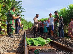 Seorang Wanita Tanpa Identitas Tewas Tertabrak KA di Banyuwangi