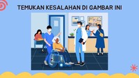 Mulai dari latihan kejelian mata dan logika. Cari hal yang sepertinya tidak masuk akal di gambar ini.