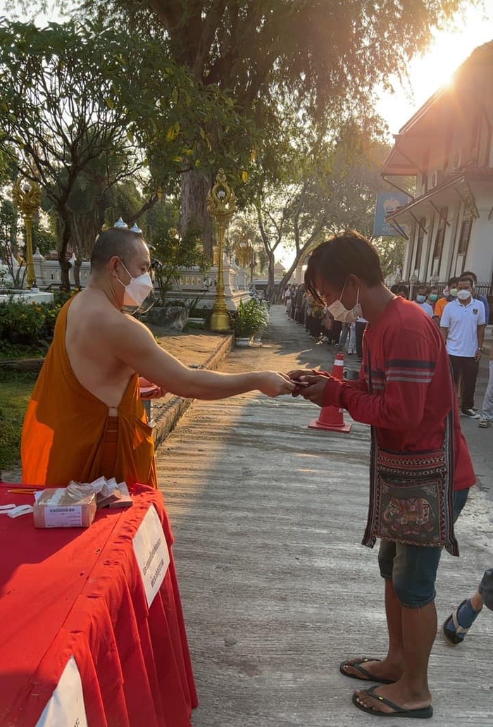 Biksu Thailand menang lotre