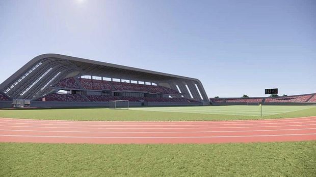 Desain additional Stadion Mattoanging