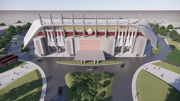 Desain additional Stadion Mattoanging