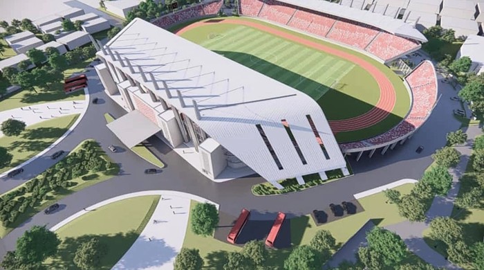Desain additional Stadion Mattoanging