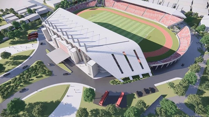 Desain additional Stadion Mattoanging
