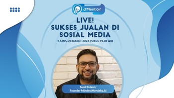 LIVE! dMentor: Sukses Jualan di Sosial Media
