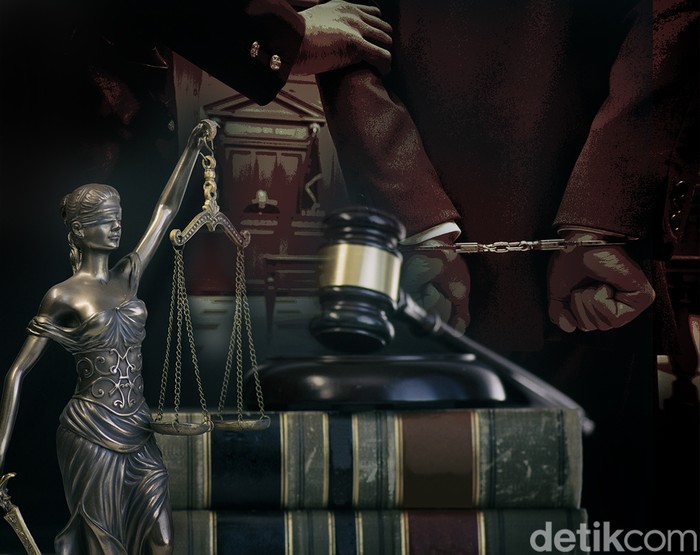 Ilustrasi kasus hukum atau salah tangkap