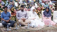 Kamis, (25/3/2022) Irish Bella dan Ammar Zoni menggelar pengajian dan gender reveal. Foto: Noel/detikHOT