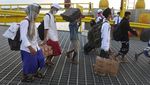 Jelang Ramadan, Santri di Situbondo Pulang ke Kampung Halaman