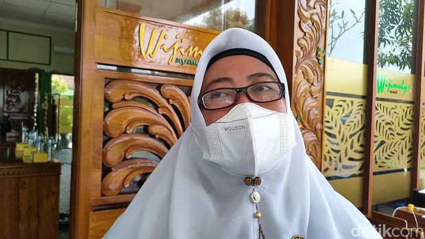 Kepala Stasiun Klimatologi BMKG Yogyakarta, Reni Kraningtyas, Kamis (24/3/2022).