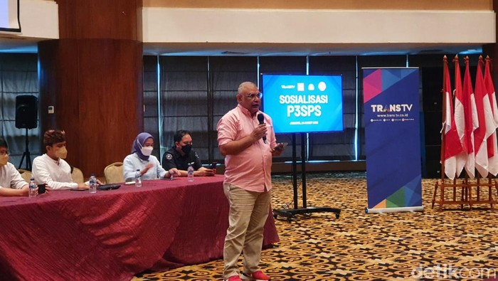 Komisioner KPI Hardly Stefano (Isal Mawardi/detikcom)
