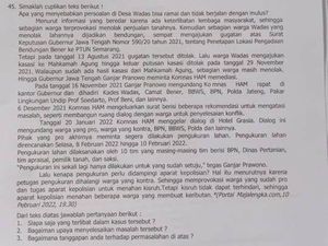 Konflik Wadas di Soal PPKn SMP, LBH Jogja: Penyelundupan Agenda Politik