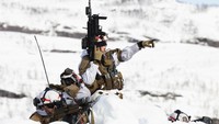 Norwegia berpartisipasi dalam latihan militer yang disebut Cold Response 2022.