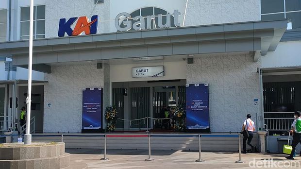 Penampakan Stasiun Garut dan reaktivasi jalur Cibatu-Garut