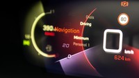 Tampilan TFT dari Peugeot 2008. Foto: Astra Peugeot