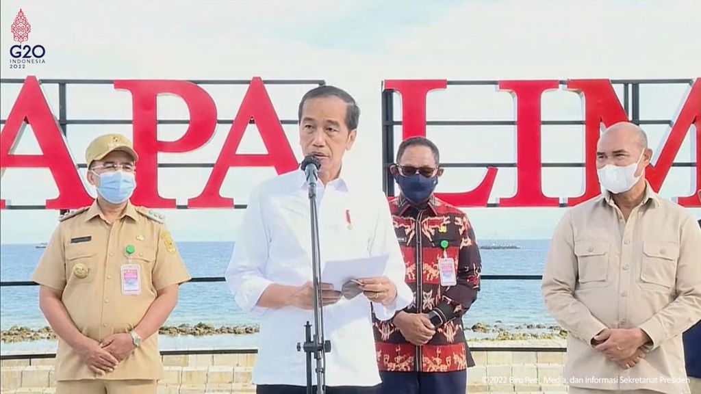Kota Kupang Ditata Ulang, Jokowi Terkesima Lihat Hasilnya