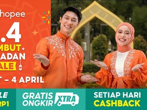 Shopee Gelar 4.4 Sambut Ramadan Sale