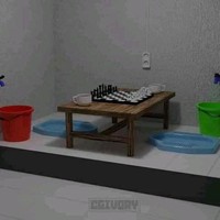 Solusi agar tidak kesepian saat nongkrong di toilet. Bisa sambil ngajak teman untuk bermain catur bareng. Ada yang berniat untuk mencoba? Foto: Twitter/@jowoshitpost