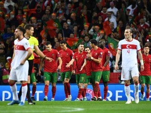 Play-off Piala Dunia: Portugal Taklukkan Turki 3-1