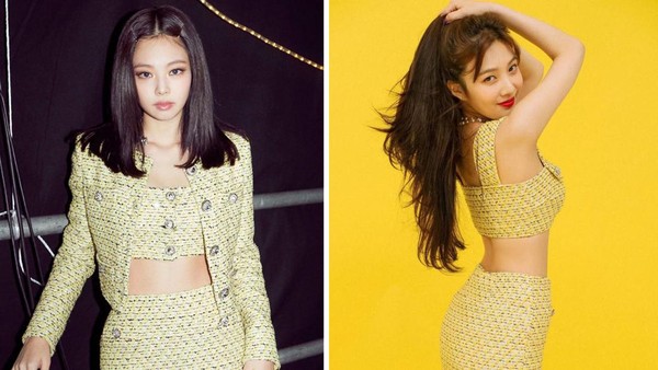 Adu Gaya Jennie BLACKPINK dan Joy Red Velvet, Pakai 8 Baju Samaan