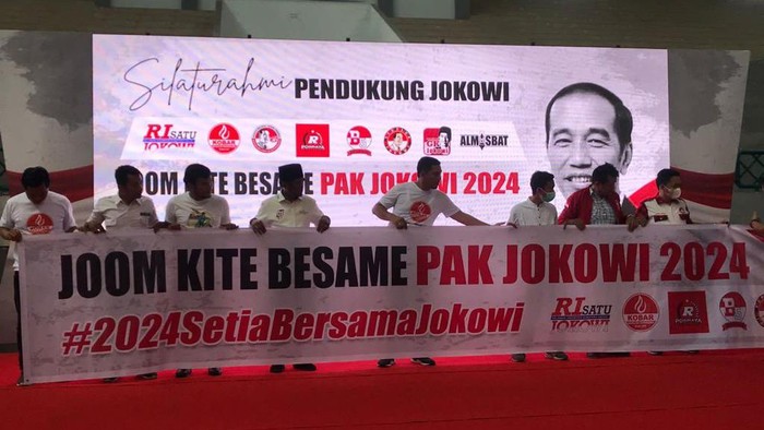 Agenda silaturahmi relawan Presiden Jokowi se-Provinsi Riau