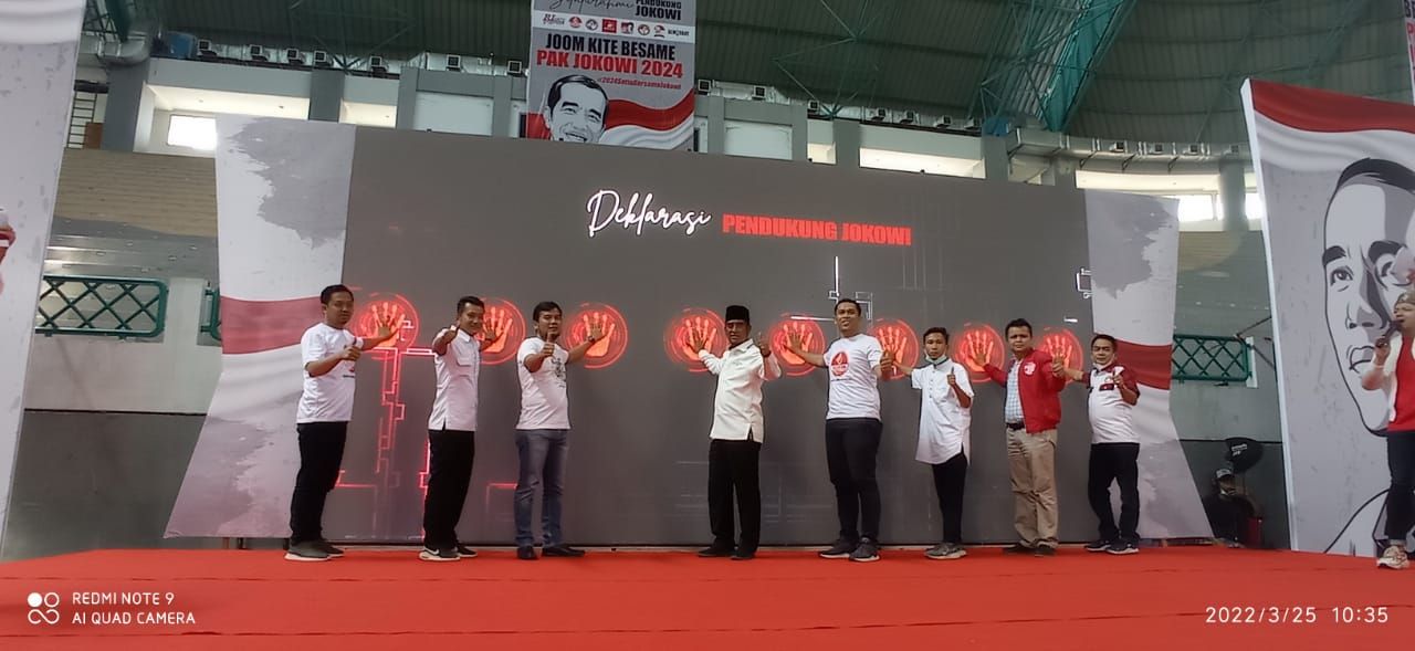Agenda silaturahmi relawan Presiden Jokowi se-Provinsi Riau