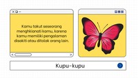 Kupu-kupu juga sering dikaitkan dengan traumatis masa kecil.