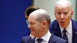 Bahas Invasi Rusia ke Ukraina, Biden-Macron Rapat di Belgia