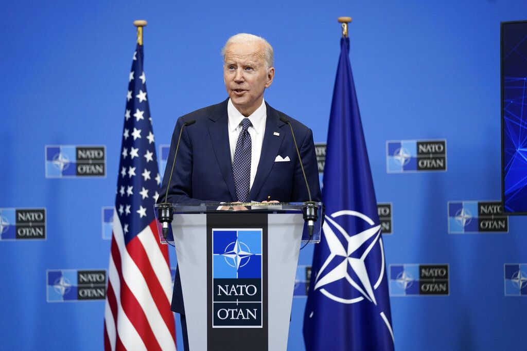 Presiden AS Joe Biden dan sejumlah pemimpin negara Eropa hadiri rapat yang digelar di Belgia. Dalam rapat itu, mereka membahas invasi Rusia ke Ukraina.