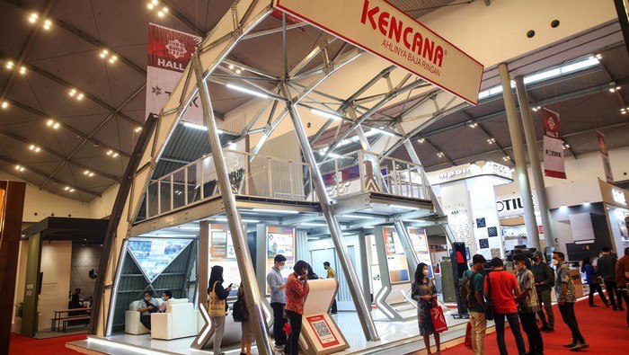 Beragam Produk untuk Bangunan Hadir di IndoBuildTech 2022 Sebagai wadah bagi pertumbuhan ekonomi, produsen baja ringan Kencana ikut serta dalam IndoBuildTech 2022. Mereka menampilkan produk untuk keperluan bangunan.