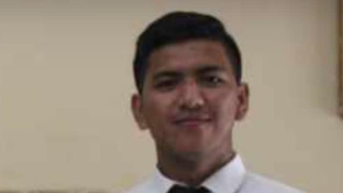 Anggota Polres OKU Timur Bripda Syahril Maulana Harahap