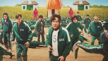 1. Squid Game (season 1): Thriller survival asal Korea yang sudah dilihat 1,65 miliar jam. Foto: Dok. Netflix