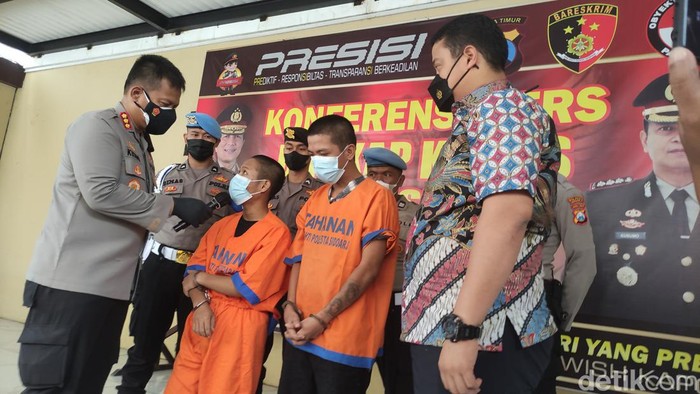 Dua pelaku curanmor di Sidoarjo
