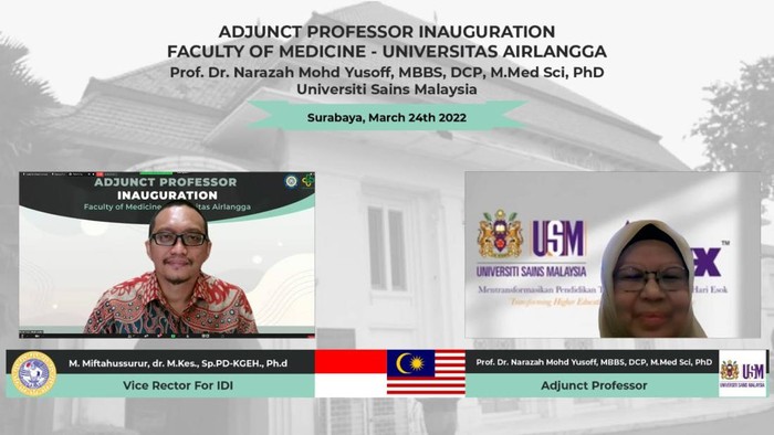 adjunct prof fk unair