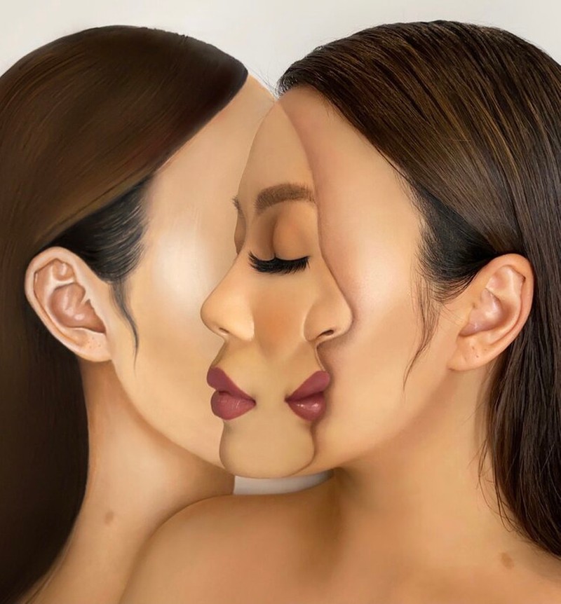 fotoinet Keren Parah! Ilusi Makeup yang Bikin Mata Melongo