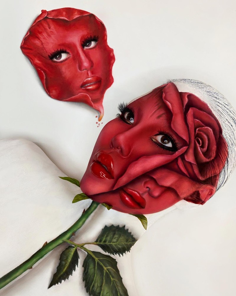 fotoinet Keren Parah! Ilusi Makeup yang Bikin Mata Melongo