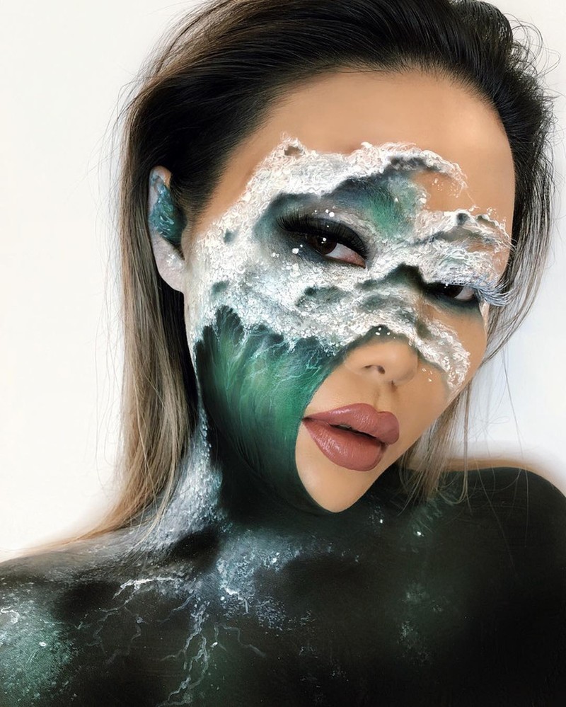 fotoinet Keren Parah! Ilusi Makeup yang Bikin Mata Melongo