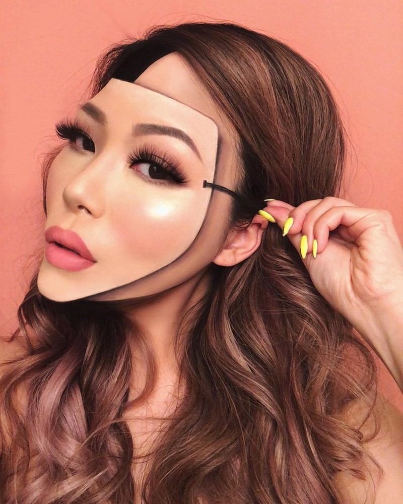 fotoinet Keren Parah! Ilusi Makeup yang Bikin Mata Melongo