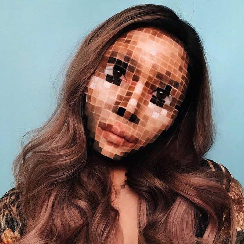 fotoinet Keren Parah! Ilusi Makeup yang Bikin Mata Melongo