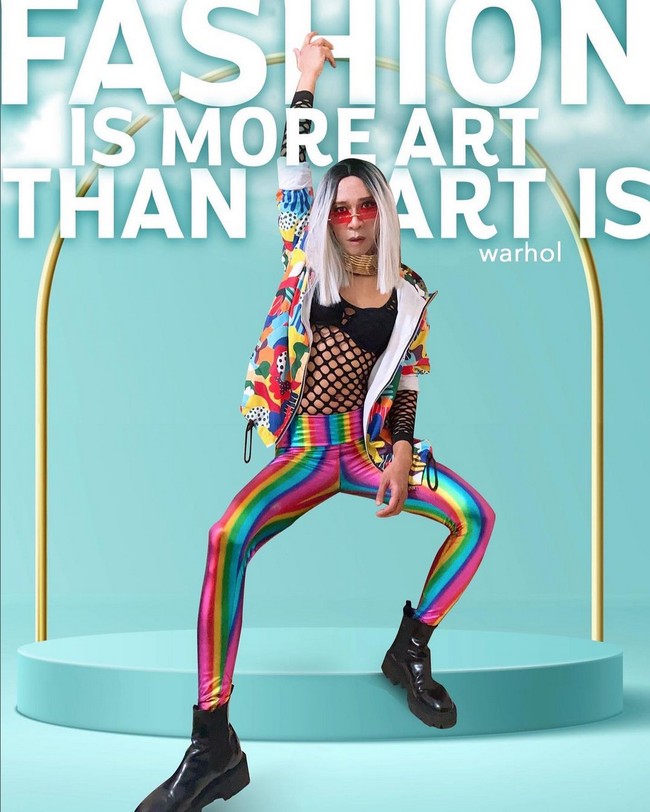 “I am BACK! BIGGER , BOLDERER,not EVEN BETTER but MORE STRONGER and FIREEE🔥🔥🔥!!! tulisnya di captopn foto Instagram. Foto: Instagram/@amingisback