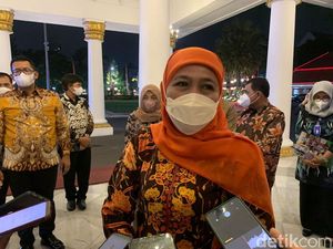 Mudik-Tarawih Berjemaah Dibolehkan, Gubernur Khofifah Pesan Percepat Vaksin
