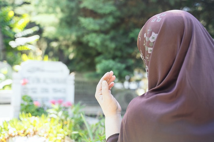 ilustrasi doa muslim meninggal dunia