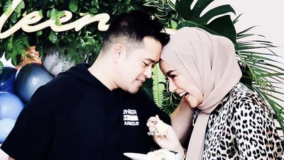 Intip Kebersamaan Olla Ramlan dan Aufar Hutapea Saat Acara Makan Keluarga 