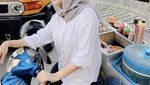 Intip Kebersamaan Olla Ramlan dan Aufar Hutapea Saat Acara Makan Keluarga 