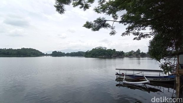 Kawasan objek wisata Situ Gede Kota Tasikmalaya.