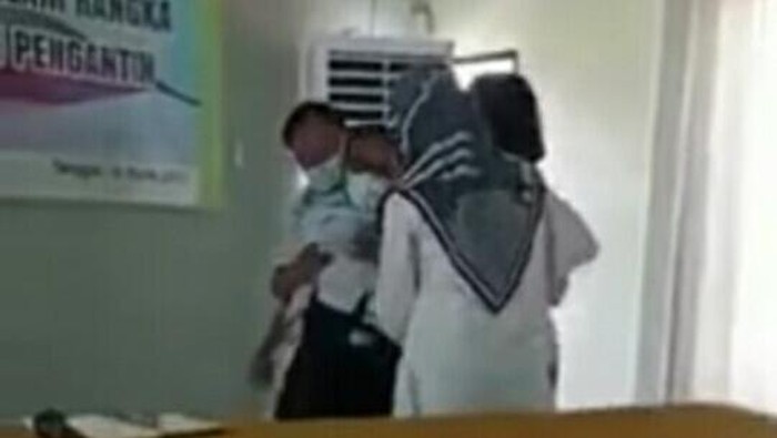 Kepala Puskesmas Sukamaju di Luwu Utara (Lutra) mengamuk gegara ditanya insentif nakes.